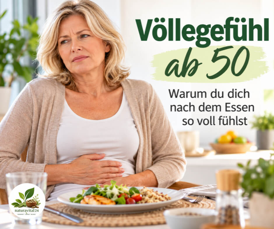 Völlegefühl ab 50 nach dem Essen